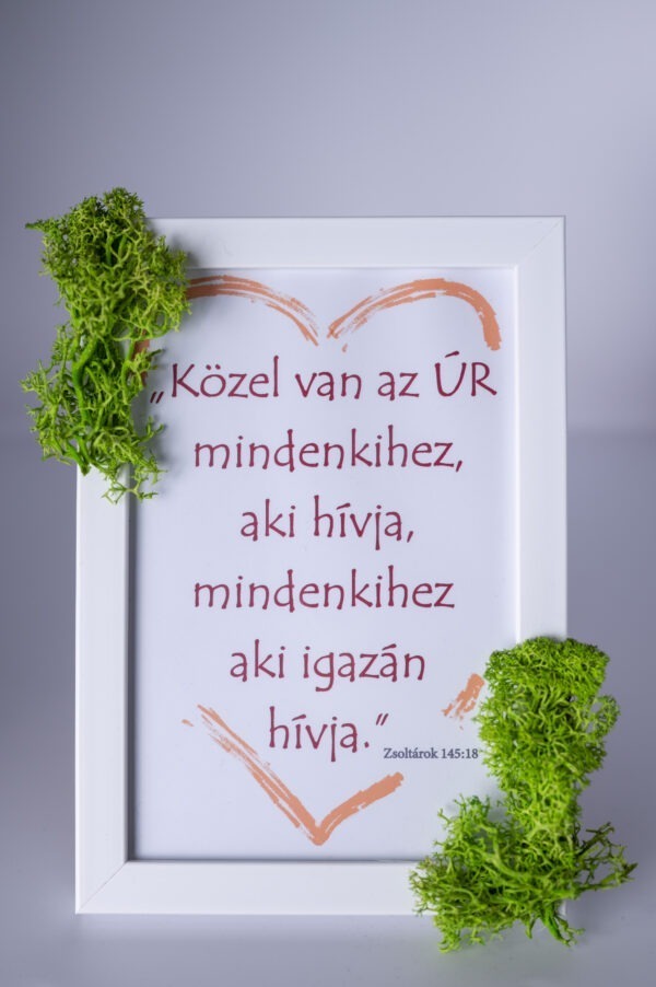 LélegzetArt "Közel van az ÚR..." 10x16,5 cm